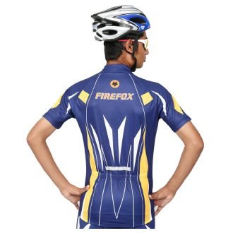 Firefox Half Sleeve Cycling Jersey Knife Blue
