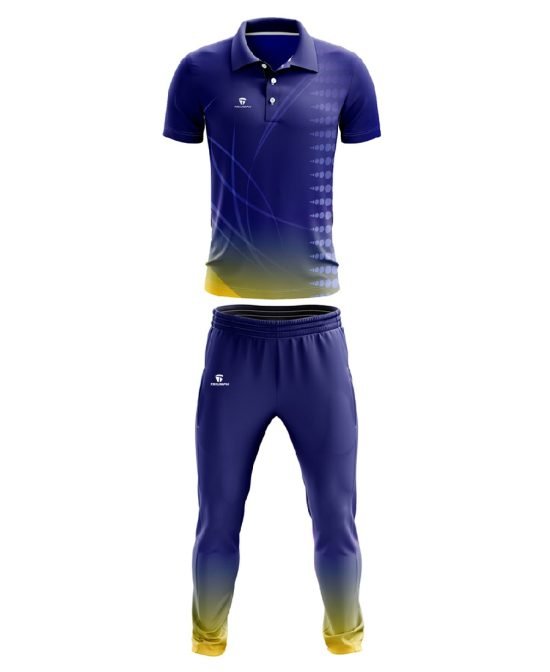 Coloured Cricket Uniforms Online | Custom Cricket Uniform with Name & Number