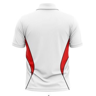 White Cricket Jersey | Men's Cricket Team T-shirts with Name