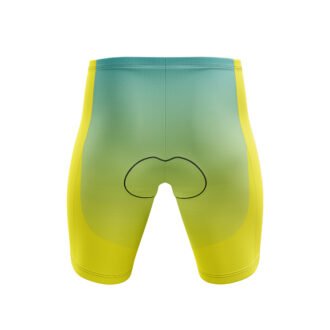 Gel pad cycling shorts for men