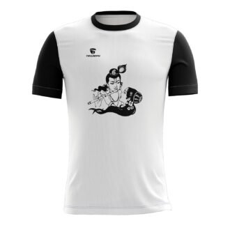 Casual Design Krishna T-shirt Black & White