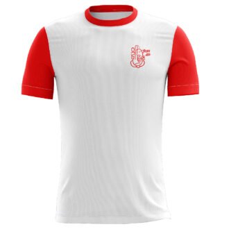 Shree Ganesha's Printed Red Casual T-shirt