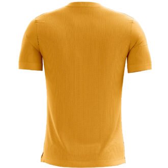 Ganesha Design Casual T-shirt Yellow