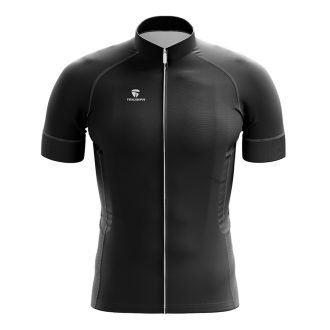 Men's Polyester Plain Cycling Clothing Black