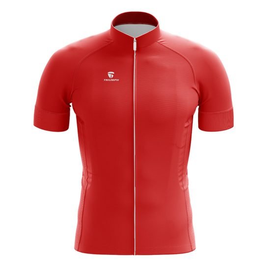Men's Breathable Dri-Fit Cycling Clothing Red