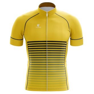 Mountain Bike Road Bicycle Jersey for Men Reflective Strip in Back Bicycle Wear