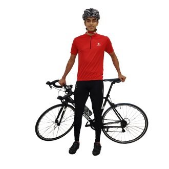 Half Zipper Cycling Jersey for Men