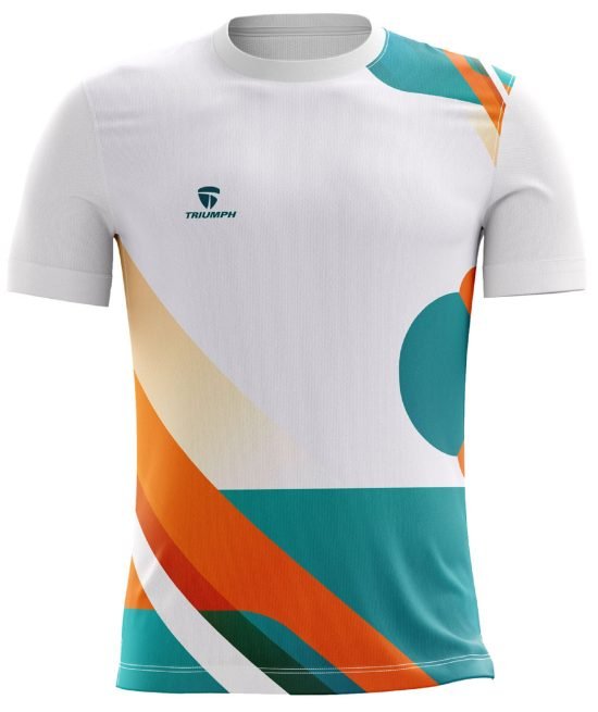 Half Sleeve Printed Soccer Jersey for Boy's