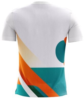 Half Sleeve Printed Soccer Jersey for Boy's