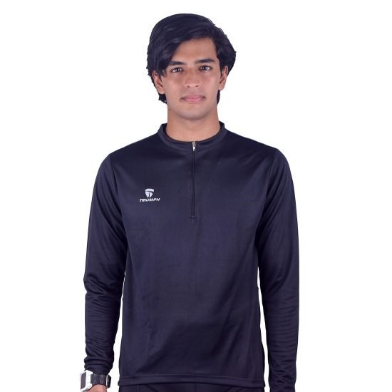 Long Sleeve Cycling Jersey for Men's with Triple Back Pockets