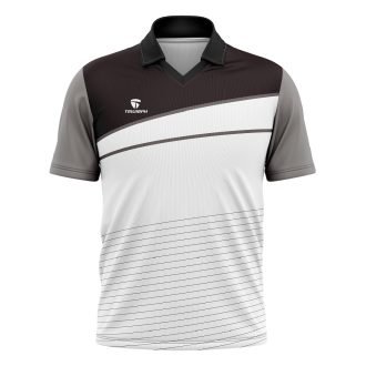 White Cricket Sports Jersey | Men's Custom Sportswear