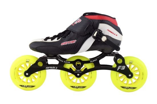 Warrior Inline Skates Package F2 Shoes | F3 Frame 3x110mm | F1 Wheels 110mm
