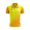 Cricket Sports T-shirt Custom Sports Cricket Jersey Chrome Yellow & Light Yellow Color