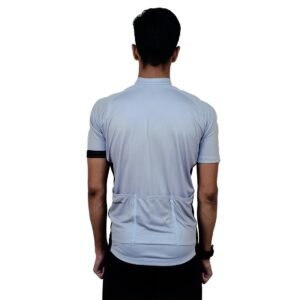 Cycling Jersey for Men | Custom Cycling Wear Grey & Black Color