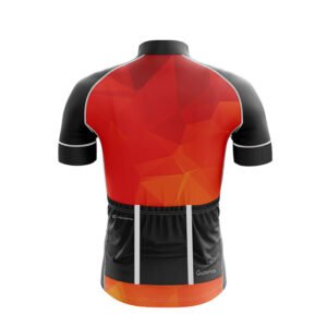 Premium Cycling Jersey & Custome Cycling Tops Orange & Black Color