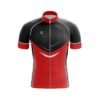 Men Cycling Jerseys | Customised Cycle Apparel for Boys Red & Black Color