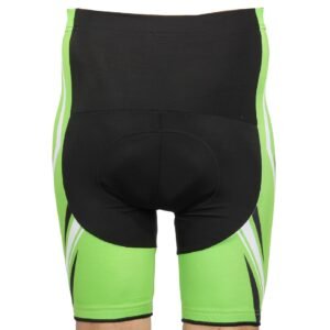 Men’s Cycling Shorts 3D Padded for Bicycle Riding Bike Biking Cycle - Green Black