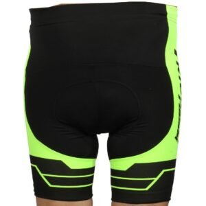 Men’s Cycling Shorts Biking Bicycle Bike Half Pants 3D Padded Shorts for Cyclist Green & Black