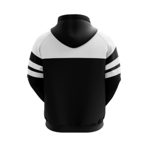 Men’s Printed Full Sublimated Hoodies Black & White Color