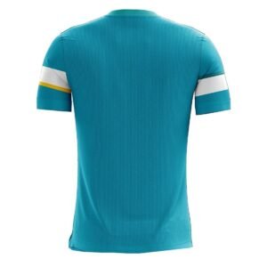 Club Team Kabaddi Jersey | Add Nume Number Logo Blue, White & Yellow Color