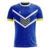 Kabaddi Jersey for Men | Add Name Number Logo Blue & Yellow Color