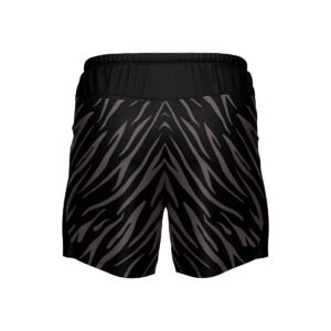 Men’s Athletic Running Shorts | Custom Sports Clothes - Black Printed