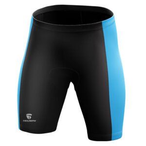 Cycling Shorts for Men | Gel Tech Padded Shorts Quick-Dry Tights Half Pants Black & Blue Color