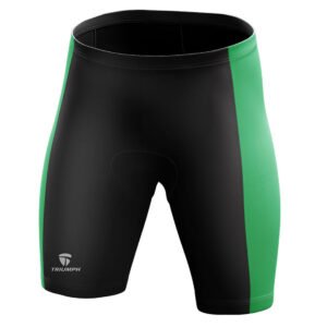 Cycling Gel Tech Padding Bottoms Wear | Men?s Cycling Shorts Black & Green Color