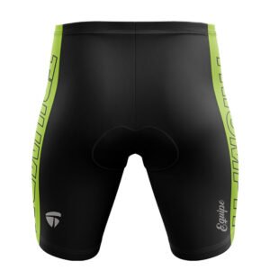 Men’s Cycling Shorts | Gel Padded Shorts Road Bicycle Riding Biking Half Pant Black & Green Color