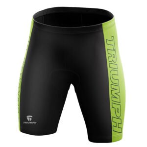 Men’s Cycling Shorts | Gel Padded Shorts Road Bicycle Riding Biking Half Pant Black & Green Color