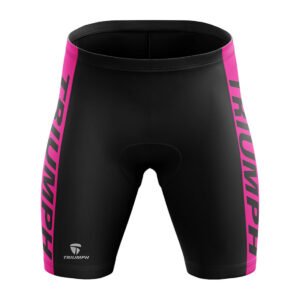 Men’s Cycling Shorts Gel Tech Padded Bike Bicycle Pants Tights Black & Pink Color