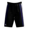 Men Basketball Shorts Running Workout Shorts with Pockets Black Color
