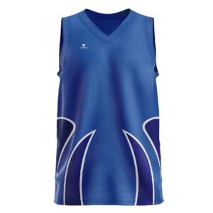 Boys Basketball Jersey | Add Name Number Team Logo Blue Color