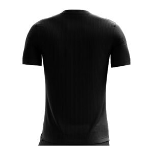 Graphic Printed Chess T-Shirt | Half Sleeve Round Neck Sports Jersey Black Color