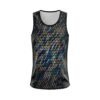 Men Singlet & Tank Top | Premium Multicolor Gym Vest Black Color