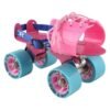 Skater Ninja Adjustable Skate Package - Pink Blue Color