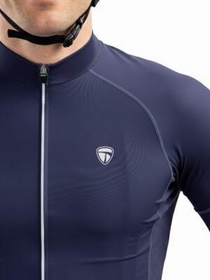 Men's Pro Riding Cycling Jerseys Dark Blue | Custom Bicycle Clothing