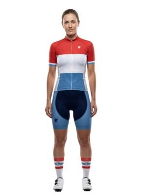 Cycling Jersey for Women's / Girls and Gel Tech Padded Shorts