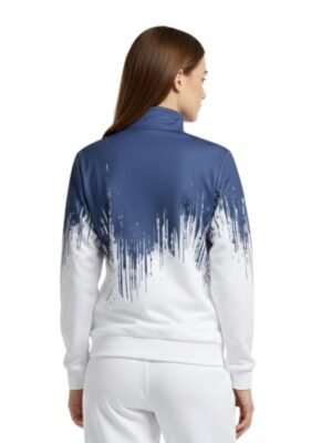 Alternative view of Winter Athletic Gym Running Sports Track Jacket Tops for Women's Girls