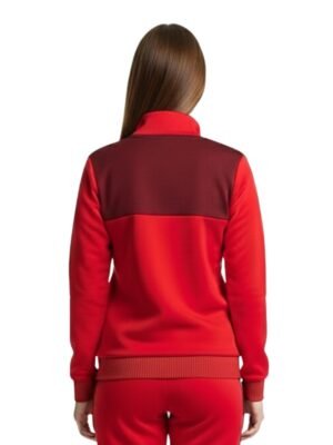 Alternative view of Women's Track Jacket Full Zipper | Workout Jogging Top for Girl