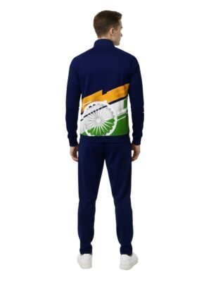 Alternative view of Independence Day Tracksuit for Men's | Indian Tri Color Track Suit Blue
