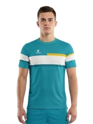 Men's Sweat Resistance Polyester Printed Football T-shirts