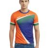 Triumph Round Neck Happy Independence Day India Printed T-Shirt for Mens Half Sleeve Republic Day Tshirt Jersey