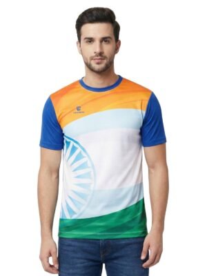 26 January | 15 August India Tri Colour Men Boy T Shirt