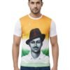 Bhagat Singh Photo Printed Men's T Shirt