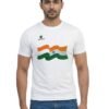 Republic Day Independence Day 15 August 26 January India Flag Printed t Shirt